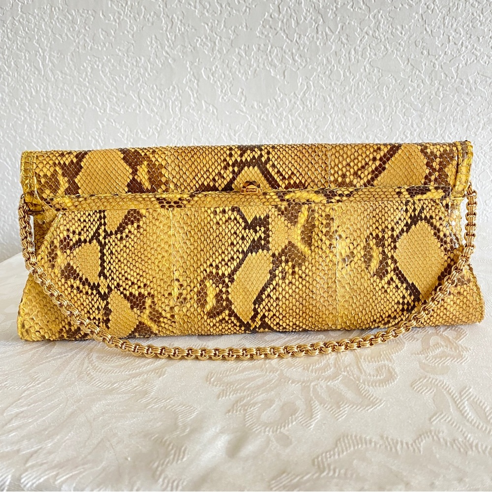 Kotur Python clutch bag
